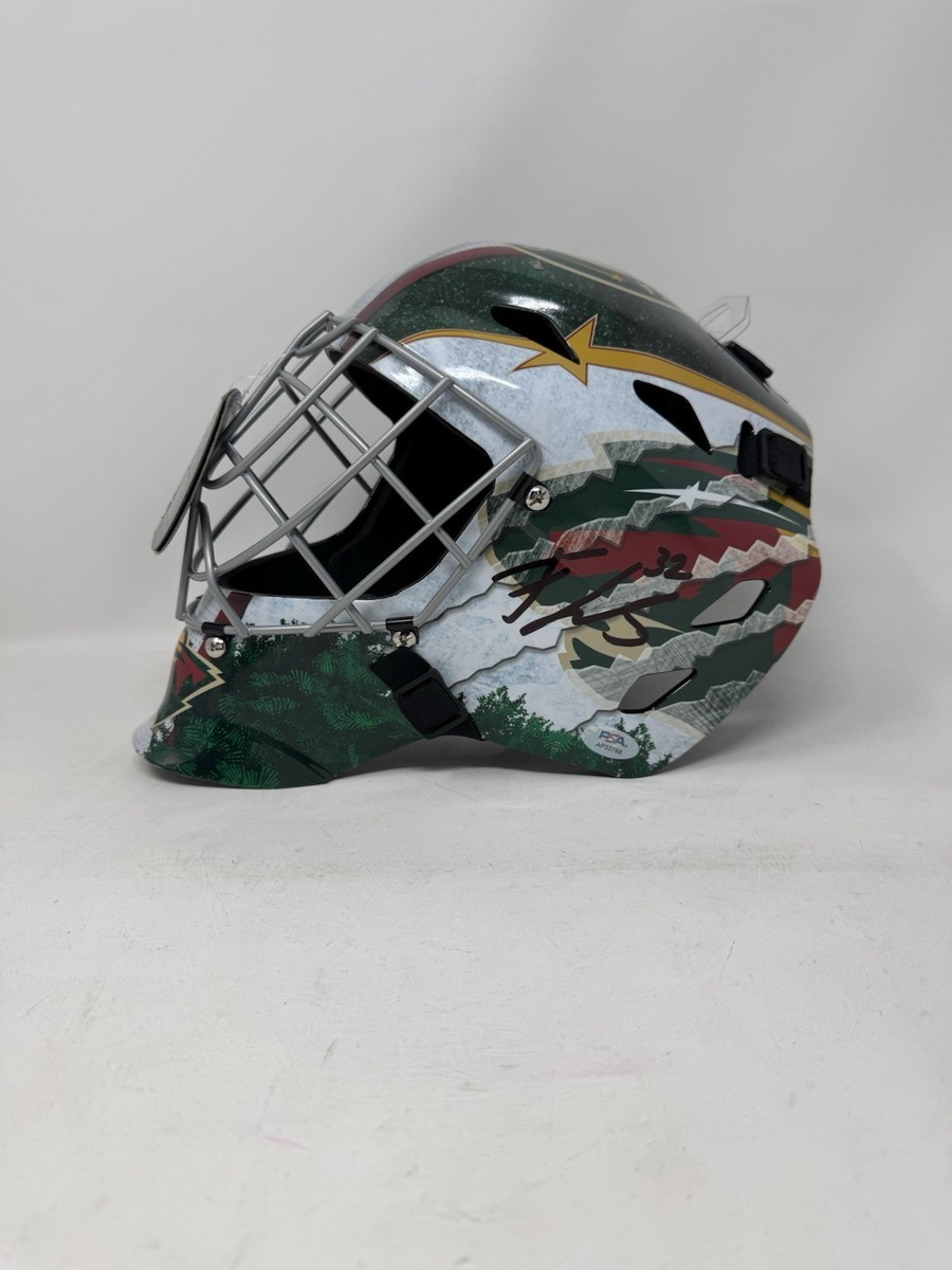 FILIP GUSTAVSSON SIGNED AUTOGRAPH FULL SIZE GOALIE MASK MINNESOTA