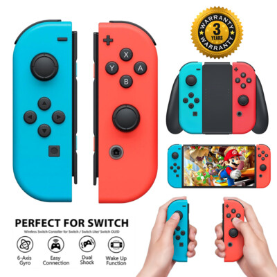 Wireless Gamepad Left & Right Game Controller For Nintendo Switch