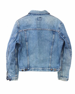 Vintage 70s Levi's Denim Jacket 70500 02 17 Size 42 Made in France