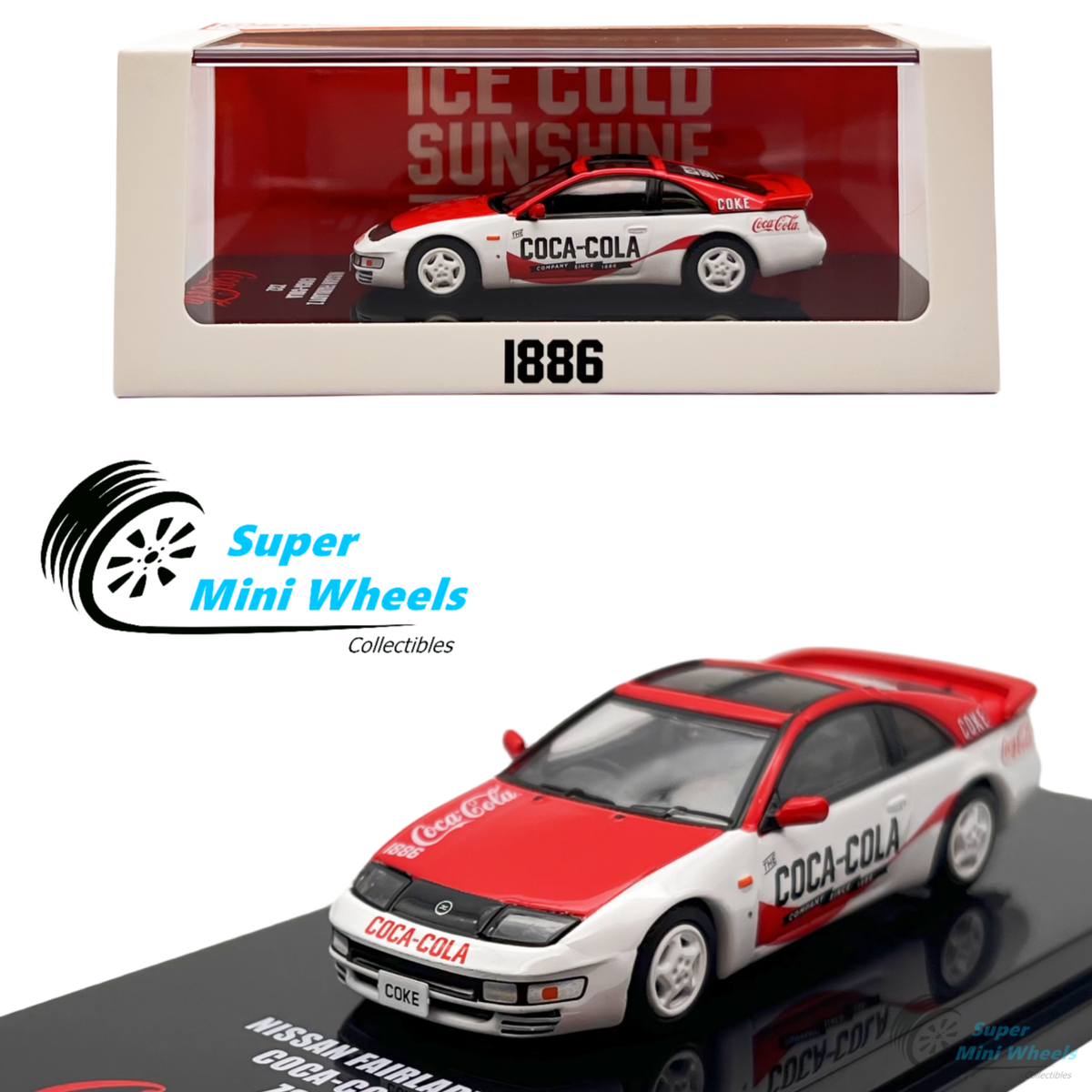 INNO64 1:64 Nissan Fairlady Z Coca-Cola Z32 | eBay