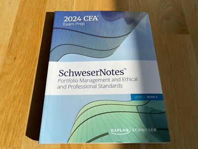 2024 Kaplan Schweser CFA LEVEL II notes (brand new, with formula