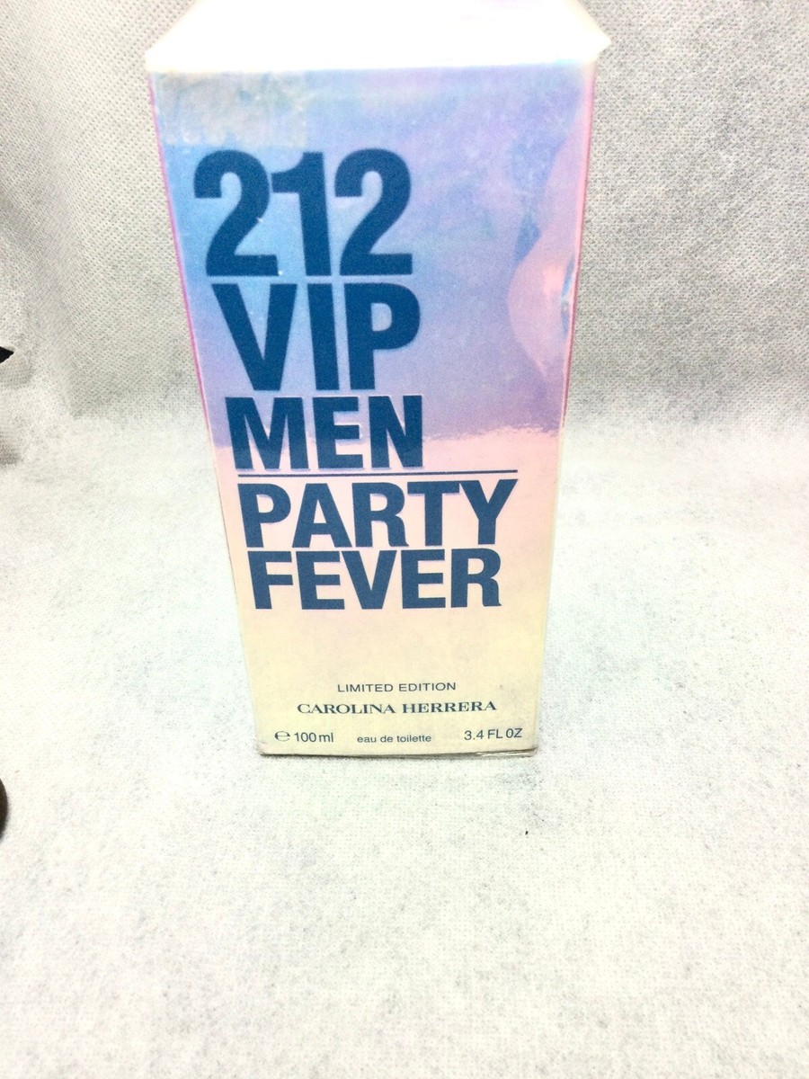 Carolina Herrera 212 Vip Party Fever For Men Eau De Toilette 100