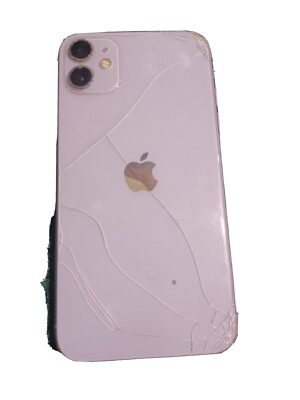 Apple iPhone 12 - 128GB - White (Unlocked) **** PHONE IS CRACKED