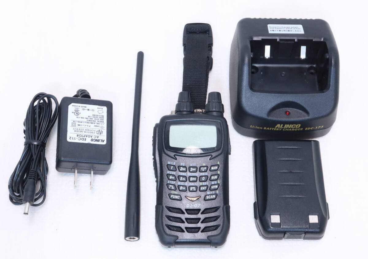 ALINCO アルインコ アマチュア無線機 DJ-G7 144 ※オプション付き DJ-G7