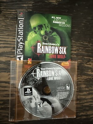 Tom Clancy's Rainbow Six: Lone Wolf (Sony PlayStation 1, 2002
