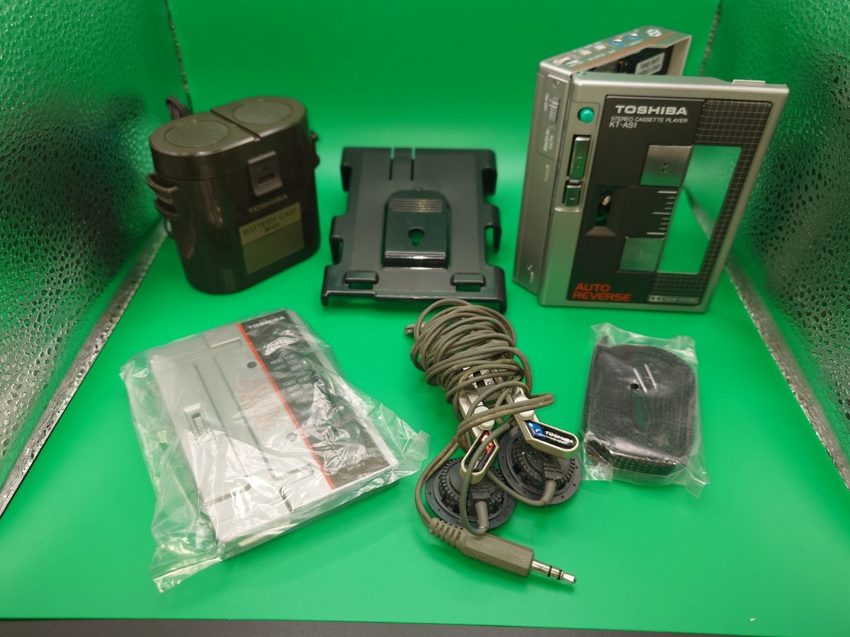 Fully Restored NOS Vintage Toshiba KT-AS1 Stereo Cassette Tape
