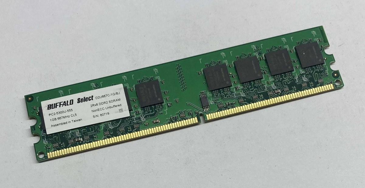 Buffalo DDR2 SDRAM Computer Memory (RAM) 1 Modules for sale | eBay