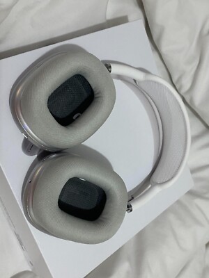 Apple AirPods Max Wireless Over-Ear Headset - Space Silver - Good