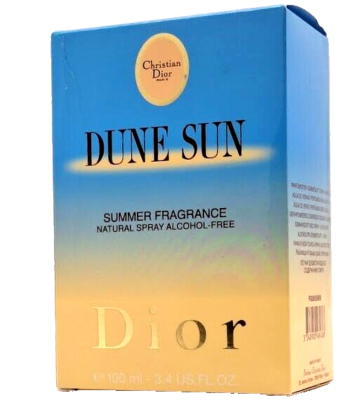 ❤️DUNE SUN,CHRISTIAN DIOR,SUMMER FRAGANCE ALCOHOL FREE,3.4OZ