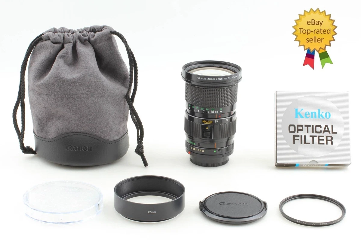 Canon FD f/3.5 Camera Lenses 35-105mm Focal for sale - eBay