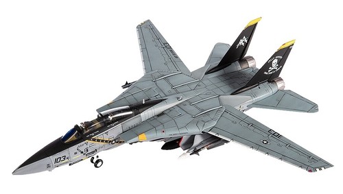 Hobby Master 1/72 F-14A Tomcat USN VF-84 Jolly Rogers AJ210 USS
