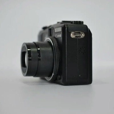 Near Mint] Canon PowerShot G9 Black 12.1MP Digital Camera 6x zoom