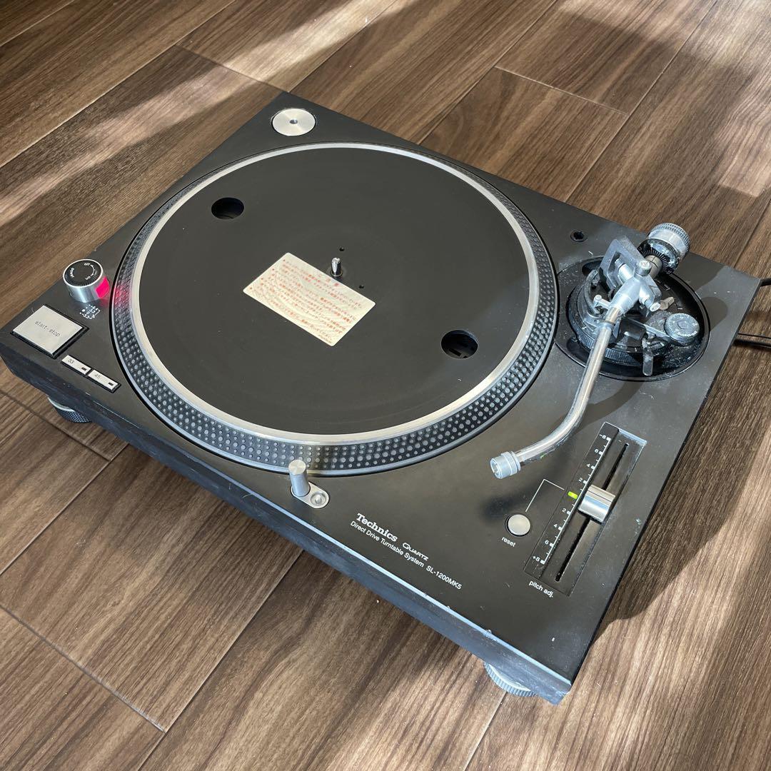 Technics SL-1200MK5テクニクス ターンテーブル DJ機材 黒 DJ機材