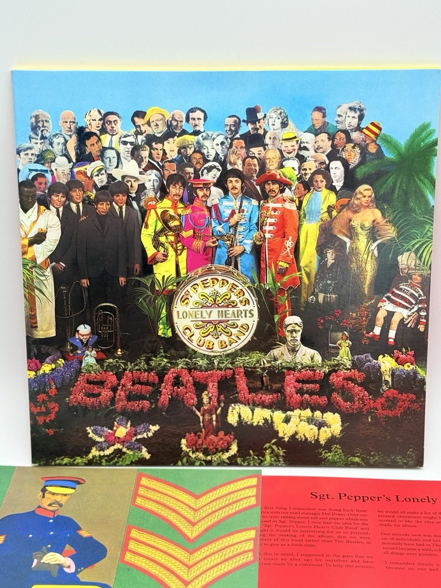 The Beatles Sgt. Pepper's Vinyl LP 2012 Stereo Remaster With