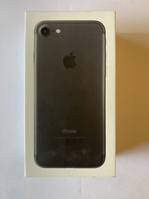 Apple iPhone 7 Black 128GB BOX ONLY | eBay