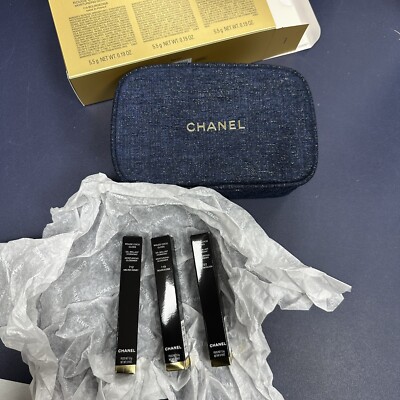 NEW Chanel Holiday Make Up Set Always Brilliant Lip Gloss Trio