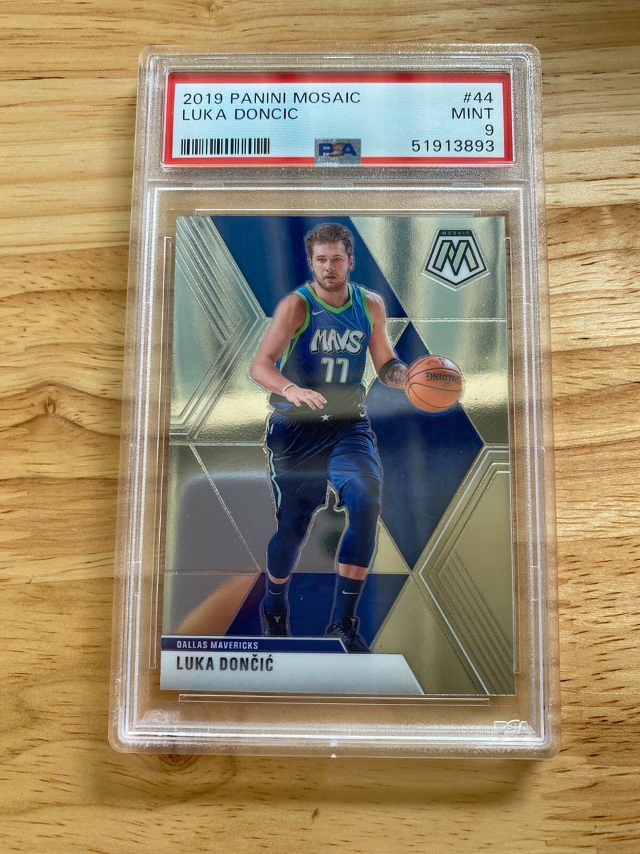 PSA 9 Mint 2019 Panini Mosaic LUKA DONCIC | eBay