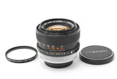 NEAR MINT】 CANON FD 55mm F/1.2 S.S.C. SSC Aspherical MF LENS From