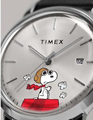 NewJapanese🇯🇵Timex Marlin Automatic x Peanuts Snoopy Flying Ace