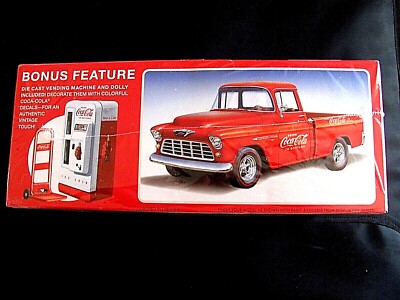 Model Kit 1955 Chevrolet Cameo Pickup Truck Optional Coke Graphics
