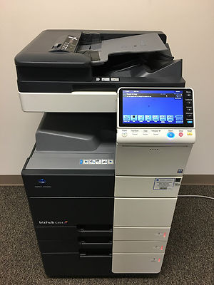 Konica Minolta Bizhub C454 Copier Printer Scanner Fax LOW 295k