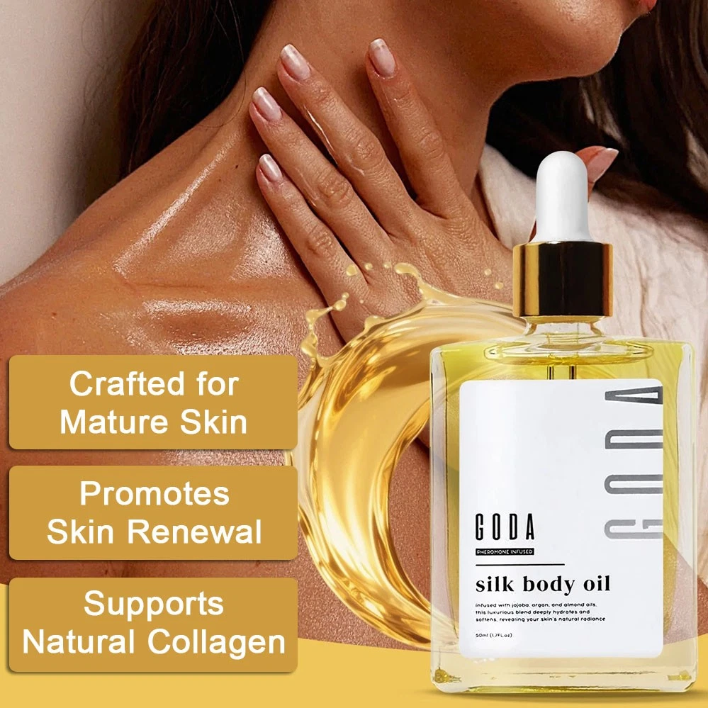 GODA Silk Body Oil,Silk Body Oil,Goda Perfume Oil,Bath & Shower