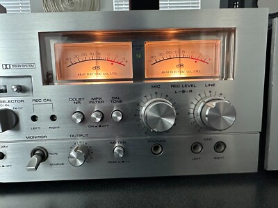 動作確認済】赤井電機 AKAI カセットデッキ CS-34D akai 動作確認済