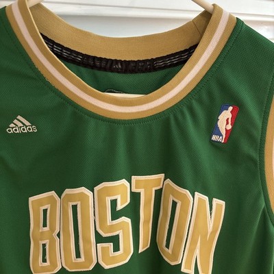 RARE NBA ADIDAS BOSTON CELTICS RAJON RONDO JERSEY ST PATRICKS DAY
