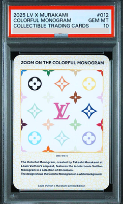 PSA10】ZOOM ON THE COLORFUL MONOGRAM 011 Buy Louis Vuitton x