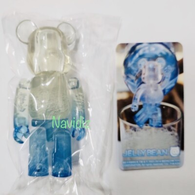 Medicom Bearbrick Series 29 Jellybean S29 Blue Soda Clear 100% be