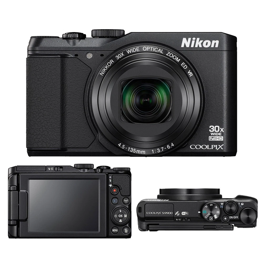 Nikon COOLPIX S9900 30-40x Optical Zoom Digital Cameras for Sale