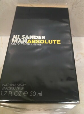 Jil Sander Man Absolute EDT Spray 1.7oz Intense NIB Sealed Rare