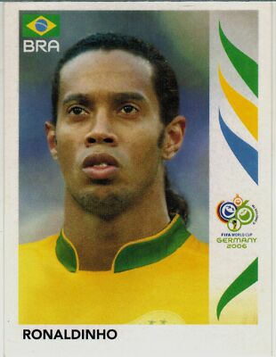 Italy 2006 Panini FIFA World Cup Germany #393 Ronaldinho | eBay