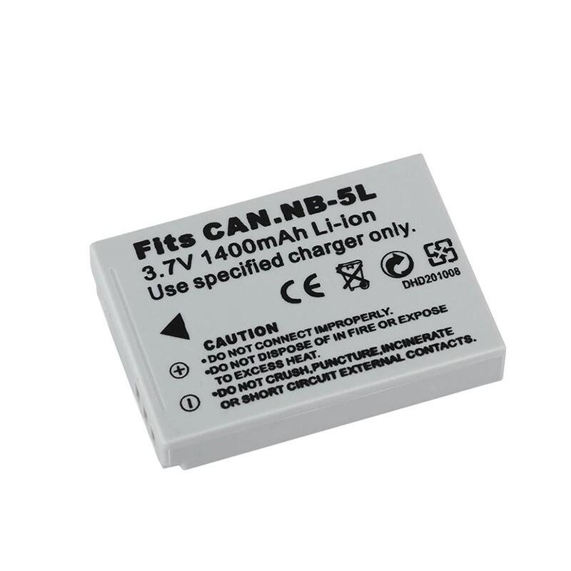 NEW NB-5L Battery for Canon IXUS 800 850 860 870 90 950 960 970
