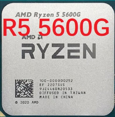 AMD Ryzen 5 5600G R5 5600G Socket AM4 CPU Processor 3.9GHZ Desktop