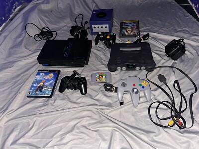 PS2 Gamecube N64 Nintendo 64 Bundle Lot | eBay
