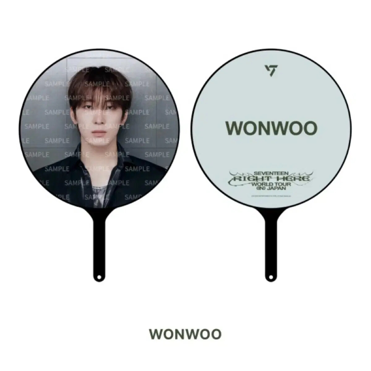 SEVENTEEN Wonwoo Japan concert MD image picket Uchiwa | eBay