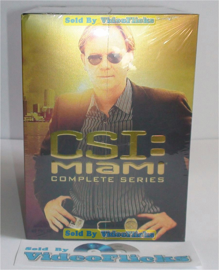 CSI Miami The Complete Series Seasons 1-10 DVD 65-Disc Box Set New