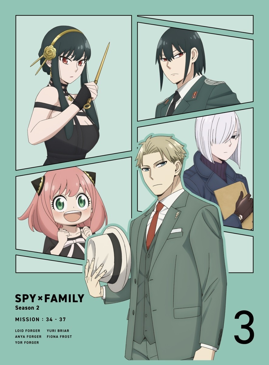 New SPY x FAMILY Season 2 Vol.3 First Limited Edition Blu-ray CD