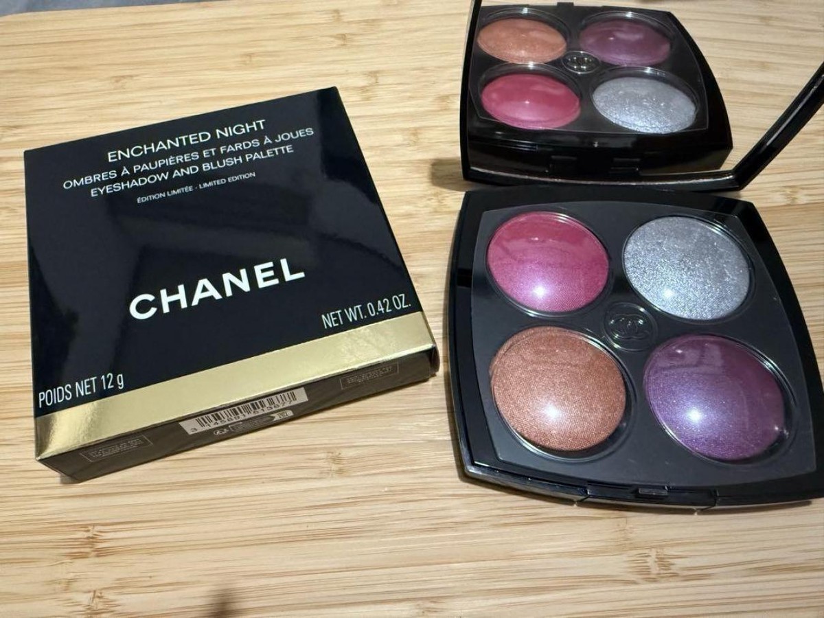 CHANEL ENCHANTED NIGHT Eyeshadow & Blush Palette Holiday 2024