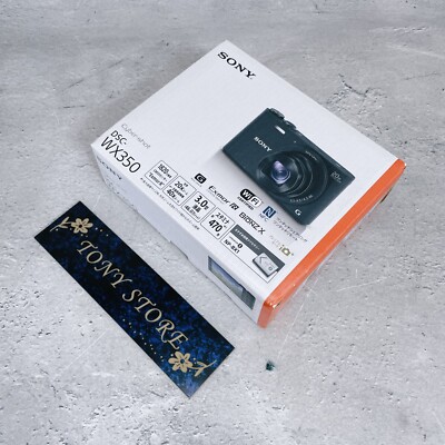 Sony Cyber-Shot DSC-WX350 Black Compact Digital Camera 18.2MP 20x