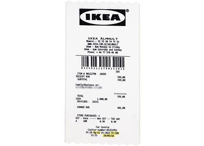 Authentic Virgil Abloh x IKEA MARKERAD 