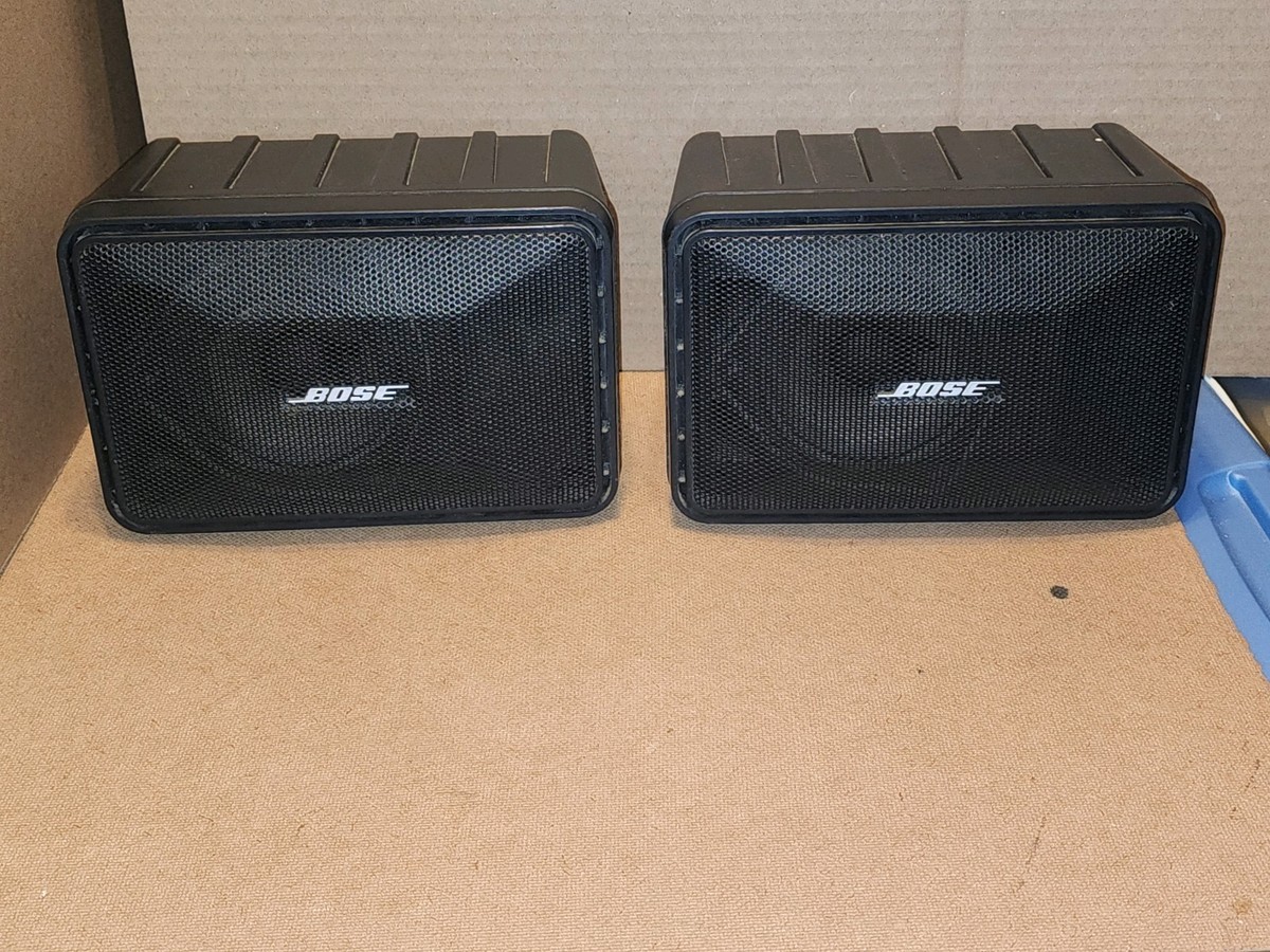 Bose Model 101 Music Monitor Indoor/Outdoor Speakers , Black Color