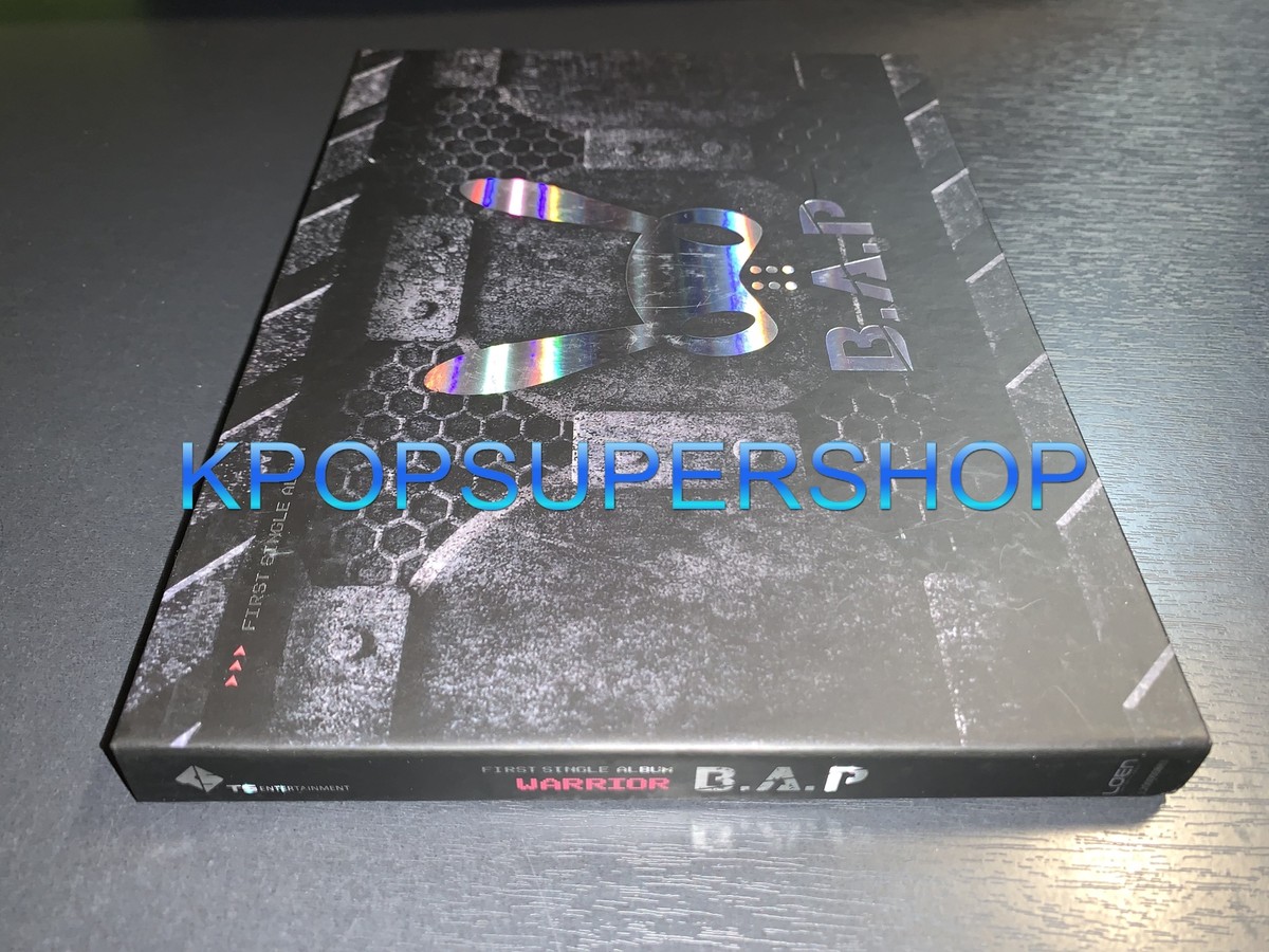 B.A.P 1st Single Album Warrior Autographed Signed CD Photobook