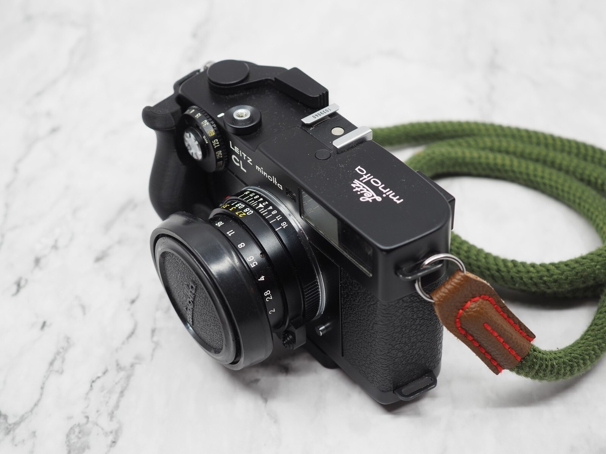 Leica Leitz Minolta CL Hand Grip STD, ARCA Swiss Type, Neck Strap
