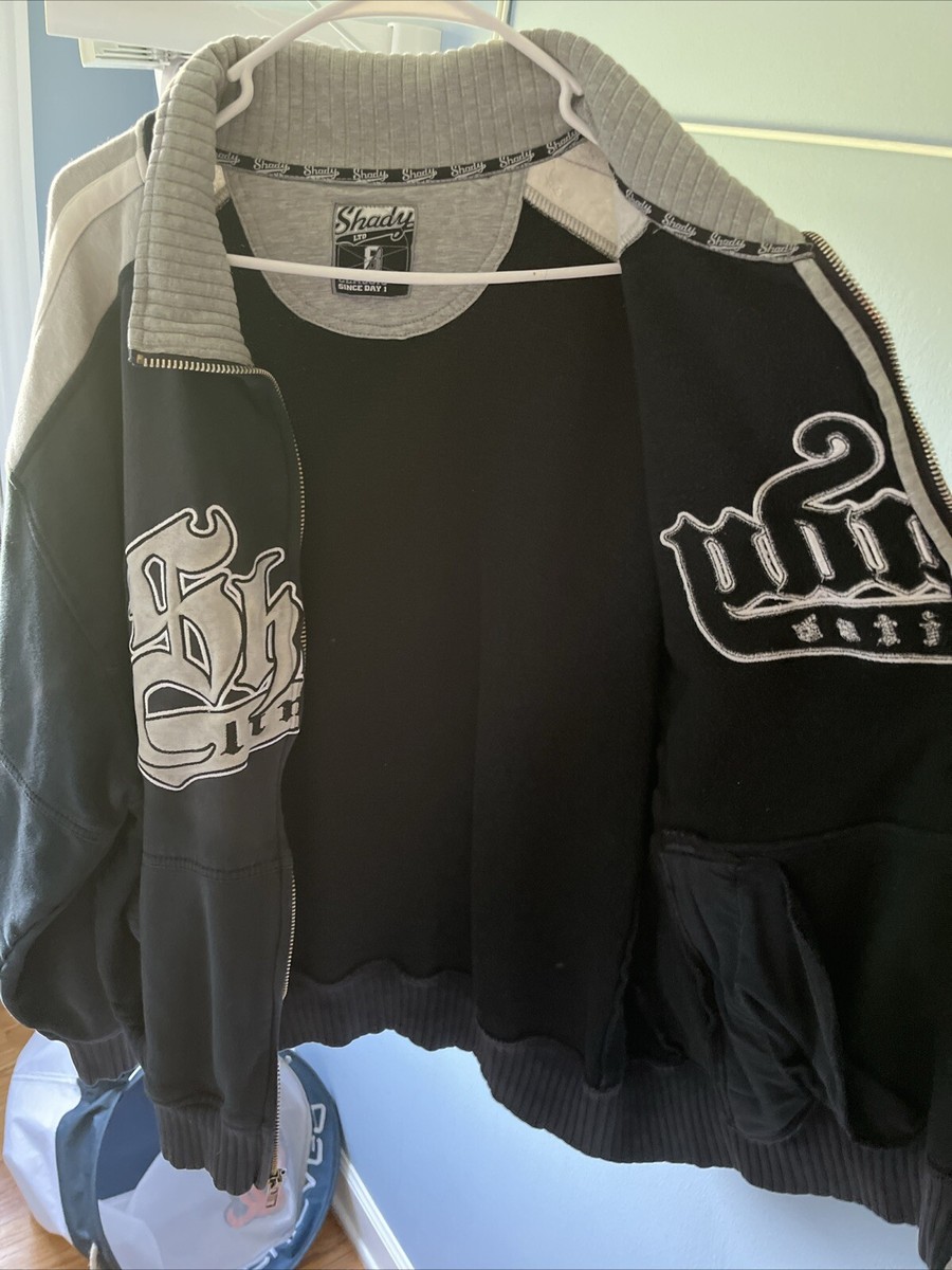 Vintage Shady LTD Full Zip Up Mens L-XL Sweatshirt Jacket Eminem