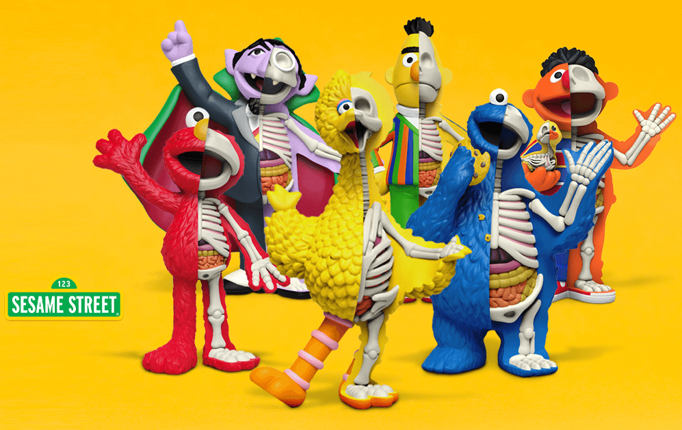 Sesame Street x Freeny's Hidden Dissectibles: 10+ XXray Options