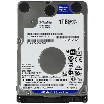 Western Digital (1TB) SATA 6Gb/s Hard Drive Storage (WD10SPZX