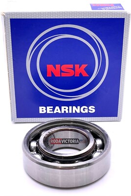 NSK 6205 Z CM Bearing 25X52X15mm 6205Z OPEN ONE SIDE 6205 ZCM | eBay