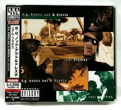 CD) B.G. Knocc Out & Dresta – Real Brothas, UICY-77674, Album, Obi